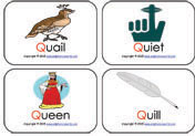 letter-Qq-mini-flashcards
